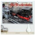 Die Brockenbahn - Mit Volldampf durch den Harz (hochwertiger Premium Wandkalender 2025 DIN A2 quer), Kunstdruck in Hochglanz - Martina Berg