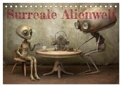 Surreale Alienwelt (Tischkalender 2025 DIN A5 quer), CALVENDO Monatskalender - Cathrin Illgen
