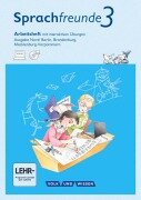 Cover-Bild zum Titel 'Sprachfreunde - Sprechen - Schreiben - Spielen - Ausgabe Nord (Berlin, Brandenburg, Mecklenburg-Vorpommern) - Neubearbeitung 2015 - 3. Schuljahr' von 'Katrin Junghänel, Susanne Kelch, Andrea Knöfler'