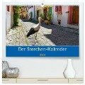 Der Storchenkalender (hochwertiger Premium Wandkalender 2024 DIN A2 quer), Kunstdruck in Hochglanz - Tanja Voigt