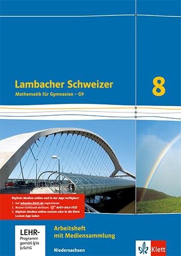 Lambacher Schweize. Arbeitsheft plus Lösungsheft und Lernsoftware 8. Schuljahr. Niedersachsen G9 - 
