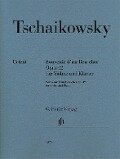 Souvenir d'un lieu cher op. 42 for Violine and Piano - Peter Iljitsch Tschaikowsky