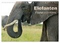 Elefanten - Faszination der Wildnis (Wandkalender 2024 DIN A4 quer), CALVENDO Monatskalender - Nadine Haase