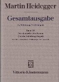 Cover-Bild zum Titel 'Der Deutsche Idealismus (Fichte, Schelling, Hegel) und die philosophische Problemlage der Gegenwart (Sommersemester 1929)' von 'Martin Heidegger'