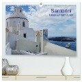 Santorini ¿ Leben auf dem Vulkan (hochwertiger Premium Wandkalender 2024 DIN A2 quer), Kunstdruck in Hochglanz - Helmut Westerdorf