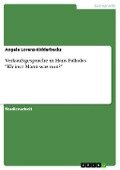 Verkaufsgespräche in Hans Falladas "Kleiner Mann-was nun?" - Angela Lorenz-Ridderbecks