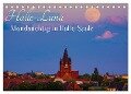 Halle-Luna - Mondsüchtig in Halle-Saale (Tischkalender 2024 DIN A5 quer), CALVENDO Monatskalender - Martin Wasilewski