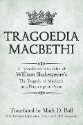 Tragoedia Macbethi - William Shakespeare