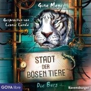 Cover-Bild zum Titel 'Stadt der bösen Tiere. Die Burg [Band 1 (Ungekürzt)]' von 'Gina Mayer'