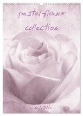 pastel flower collection (Wandkalender 2024 DIN A3 hoch), CALVENDO Monatskalender - Anja Otto