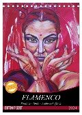 Flamenco (Tischkalender 2024 DIN A5 hoch), CALVENDO Monatskalender - Uschi Felix