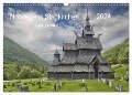 Norwegens Stabkirchen (Wandkalender 2024 DIN A3 quer), CALVENDO Monatskalender - Reinhold Wittich