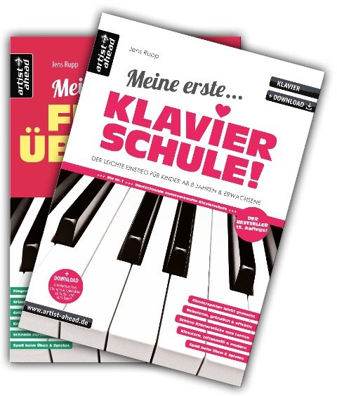 Meine erste Klavierschule & Meine ersten Fingerübungen im Set! - Jens Rupp