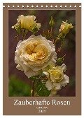 Zauberhafte Rosen (Tischkalender 2024 DIN A5 hoch), CALVENDO Monatskalender - Andrea Potratz