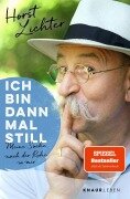 Cover-Bild zum Titel 'Ich bin dann mal still' von 'Horst Lichter'