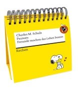Cover-Bild zum Titel 'Peanuts. Freunde machen das Leben bunter (Tischaufsteller)' von 'Charles M. Schulz'