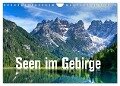 Seen im Gebirge (Wandkalender 2024 DIN A4 quer), CALVENDO Monatskalender - Joachim Barig