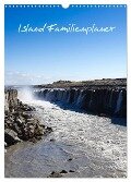 Island Familienplaner (Wandkalender 2024 DIN A3 hoch), CALVENDO Monatskalender - Andrea Koch