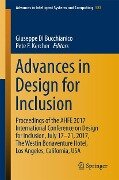 Advances in Design for Inclusion - 