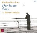 Cover-Bild zum Titel 'Der letzte Satz' von 'Robert Seethaler'