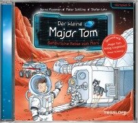 Cover-Bild zum Titel 'Der kleine Major Tom. Hörspiel 5: Gefährliche Reise zum Mars' von 'Bernd Flessner, Peter Schilling'