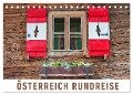 Österreich Rundreise (Tischkalender 2025 DIN A5 quer), CALVENDO Monatskalender - Martin Ristl