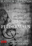 Cover-Bild zum Titel 'Die Fledermaus' von 'Johann Strauß, Carl Haffner'