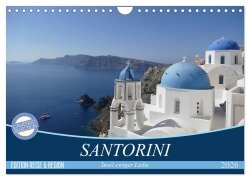 Santorini - Insel ewiger Liebe (Wandkalender 2026 DIN A4 quer), CALVENDO Monatskalender - Kunstmotivation Gbr Cristina Wilson