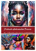 Portraits afrikanischer Frauen (Tischkalender 2024 DIN A5 hoch), CALVENDO Monatskalender - Ursula Di Chito