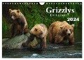 Grizzlys - Der Kalender (Wandkalender 2024 DIN A4 quer), CALVENDO Monatskalender - Max Steinwald