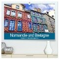 Normandie und Bretagne-faszinierend abwechslungsreich (hochwertiger Premium Wandkalender 2024 DIN A2 quer), Kunstdruck in Hochglanz - Christine B-B Müller
