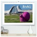 Baku - Erdöl, Sozialismus und Welterbe (hochwertiger Premium Wandkalender 2024 DIN A2 quer), Kunstdruck in Hochglanz - Christian Hallweger