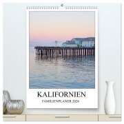 Cover-Bild zum Titel 'Kalifornien - Familienplaner 2026 (hochwertiger Premium Wandkalender 2026 DIN A2 hoch), Kunstdruck in Hochglanz' von 'Franziska Hoppe'