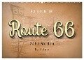 Route 66 - 2451 Meilen Nostalgie (Wandkalender 2024 DIN A2 quer), CALVENDO Monatskalender - Peter Roder