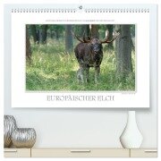 Emotionale Momente: Europäischer Elch. (hochwertiger Premium Wandkalender 2026 DIN A2 quer), Kunstdruck in Hochglanz - Ingo Gerlach GDT