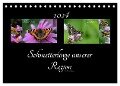 Schmetterlinge unserer Region (Tischkalender 2024 DIN A5 quer), CALVENDO Monatskalender - Diana Schröder