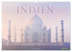 Indien: Menschen ¿ Farben ¿ Religionen (Wandkalender 2025 DIN A2 quer), CALVENDO Monatskalender - Jens Benninghofen