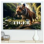 Majestätische Tiger (hochwertiger Premium Wandkalender 2026 DIN A2 quer), Kunstdruck in Hochglanz - Peter R. Stuhlmann