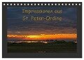 Impressionen aus St. Peter-Ording (Tischkalender 2024 DIN A5 quer), CALVENDO Monatskalender - Markus G. Leitl