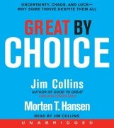 Cover-Bild zum Titel 'Great by Choice CD' von 'Jim Collins, Morten T Hansen'