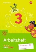 Cover-Bild zum Titel 'Welt der Zahl 3. Arbeitsheft.  Allgemeine Ausgabe 2021' von ''