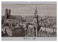 München, alte Postkarten neu interpretiert. (Wandkalender 2024 DIN A2 quer), CALVENDO Monatskalender - Erwin Renken