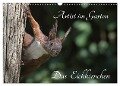 Artist im Garten. Das Eichhörnchen (Wandkalender 2024 DIN A3 quer), CALVENDO Monatskalender - Klaus Konieczka
