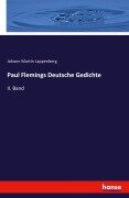 Cover-Bild zum Titel 'Paul Flemings Deutsche Gedichte' von 'Johann Martin Lappenberg'