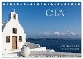 OIA - Impressionen aus Santorin (Tischkalender 2024 DIN A5 quer), CALVENDO Monatskalender - Hans Pfleger
