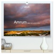 Amrum. Natur und Landschaften (hochwertiger Premium Wandkalender 2026 DIN A2 quer), Kunstdruck in Hochglanz - Lucyna Koch