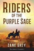 Riders of the Purple Sage (Annotated) LARGE PRINT - Zane Grey