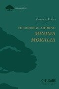 Cover-Bild zum Titel 'Theodor W. Adorno. Minima moralia' von 'Vincenzo Rosito'