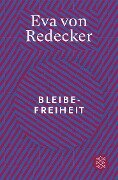 Cover-Bild zum Titel 'Bleibefreiheit' von 'Eva von Redecker'
