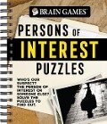 Cover-Bild zum Titel 'Brain Games - Persons of Interest Puzzles' von 'Publications International Ltd, Brain Games'